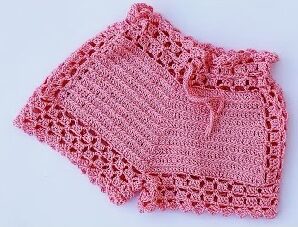 Aprende a tejer short a crochet