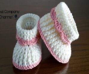 Como tejer pantuflas para bebe