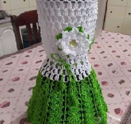 Te enseñare a tejer funda de licuadora a crochet