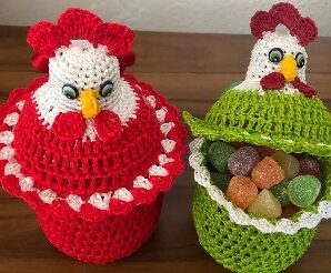 Aprende a tejer hermosa cesta de crochet