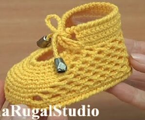 Te enseñare a tejer bonita bota crochet