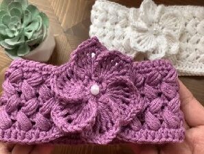 Te enseñare a tejer diadema crochet