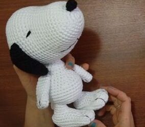 Como tejer lindo snopy a crochet