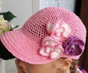 Aprende a tejer hermoso gorrito a crochet