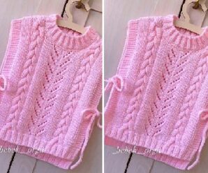 Como tejer lindo chaleco a crochet