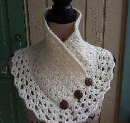 Aprende a tejer linda bufanda en crochet