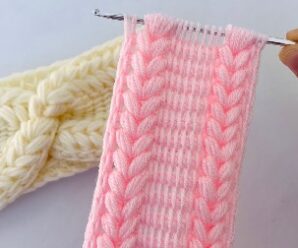 Aprende a tejer este hermoso patron en crochet