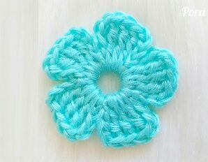 Aprende a tejer bella flor a crochet
