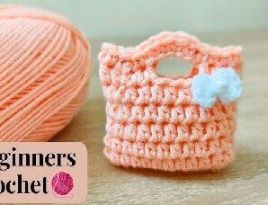 Como tejer un minibolso en crochet