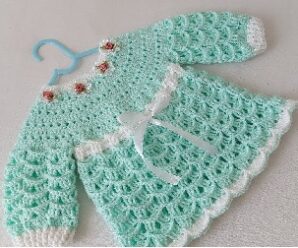 Como tejer chompa para bebe a crochet