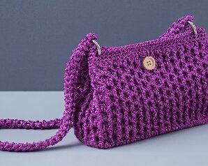 Aprende a tejer lindo bolso en crochet