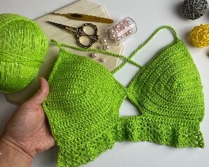Aprende a tejer hermoso corpiño de crochet