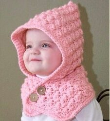 Aprende a tejer gorro capucha crochet