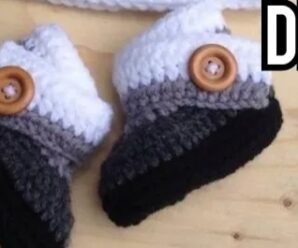 Botines de bebé estilo Converse.