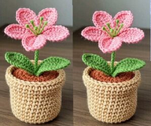 Como tejer preciosa flor a crochet