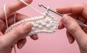 Aprende a tejer la puntada más linda y fácil.
