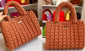 Cómo tejer bolso de ganchillo económico y sin costuras.