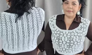 Cómo tejer un elegante chaleco paraíso.