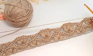 Cómo tejer un hermoso patrón a crochet.