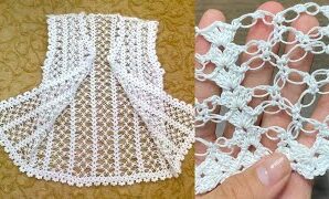Aprende a tejer esta fácil puntada para chaleco.