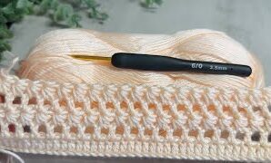 Cómo tejer precioso patrón de crochet.