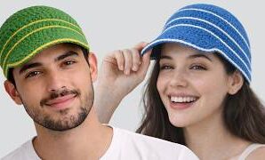 Aprende a tejer este fácil gorro de ganchillo unisex.