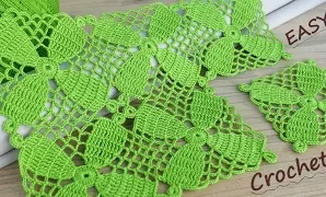 Cómo tejer un espectacular motivo a crochet.
