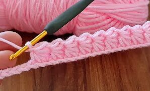 Cómo tejer un genial patrón a crochet.