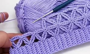 Aprende a tejer este fabuloso patrón a crochet.