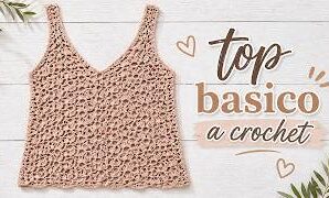 Cómo tejer lindo top a crochet.