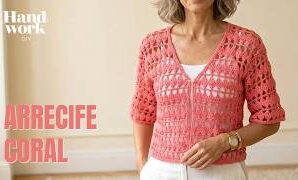 Cómo tejer chaqueta a crochet fácil y elegante.