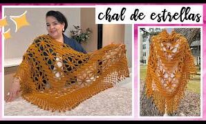 Cómo tejer el chal más hermoso para mamá.