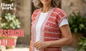 Cómo tejer chaleco a crochet con restos de hilo.