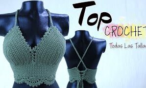 Cómo tejer genial top a crochet.