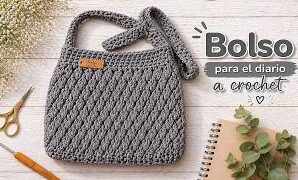 Cómo tejer bolso a crochet para el diario.