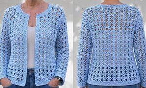 Cómo tejer increíble patrón de punto de chaqueta.