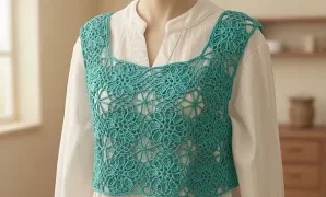 Cómo tejer chaleco a crochet ideal para todas las tallas.