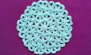 Cómo tejer linda carpeta a crochet.