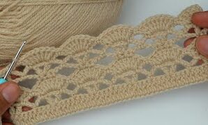 Cómo tejer genial patrón a crochet.