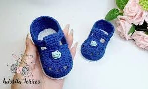 Aprende a tejer hermosos zapaticos a crochet.