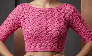 Aprende a tejer una bonita blusa con esta puntada.