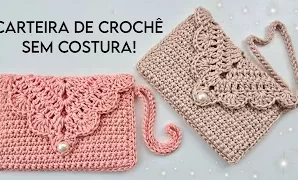 Cómo tejer una preciosa cartera sin costuras.