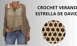 Aprende a tejer una genial blusa de verano.