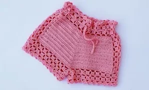 Cómo tejer precioso short a crochet.
