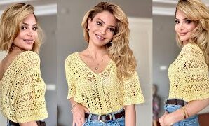 Cómo tejer una blusa de crochet fácil y elegante para el verano.