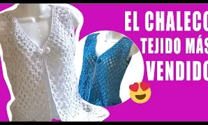 Cómo tejer un magnífico chaleco a crochet.
