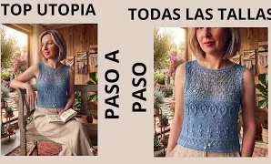 Cómo tejer genial blusa a crochet.