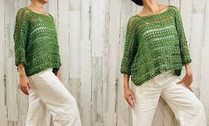 Cómo tejer preciosa blusa a crochet.