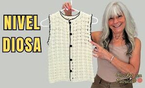 Cómo tejer genial blusa a crochet.