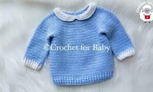 Cómo tejer precioso Jersey a crochet.